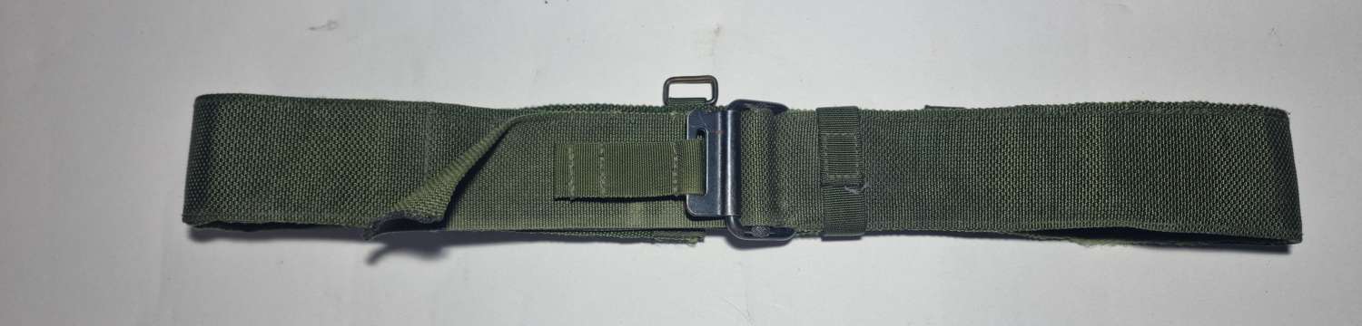 British green PLCE belt Medium, Roller buckle