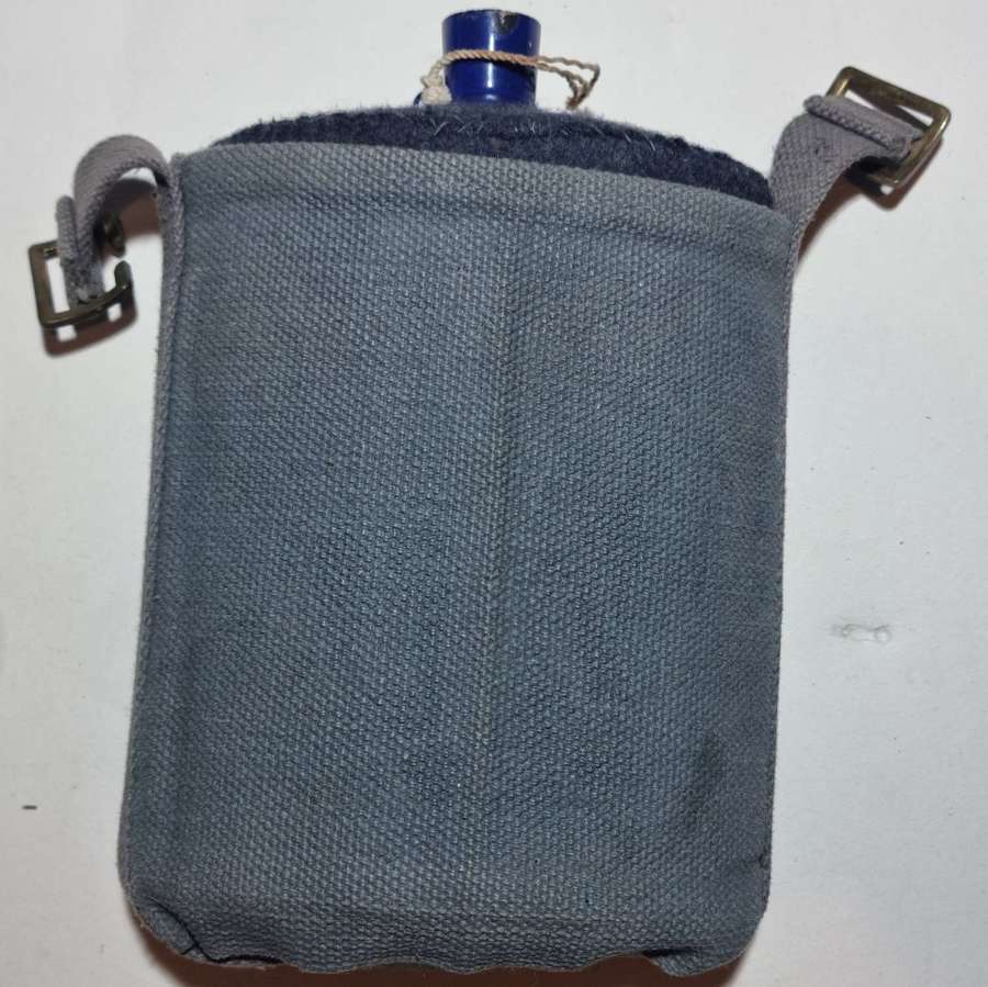Post war British RAF water bottle and cover