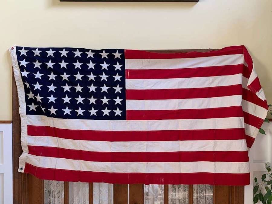 U.S 48 star flag