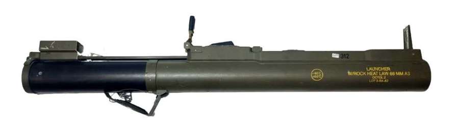 Deactivated M72 LAW 66 Launcher